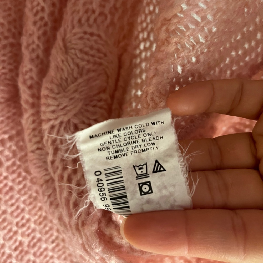 COPY - MOTHERHOOD MATERNITY BEAUTIFUL SOFT KNITTED SOFT PINK COVERUP PATTERN PO… - Picture 2 of 11